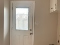 Laundry Room and Back Door